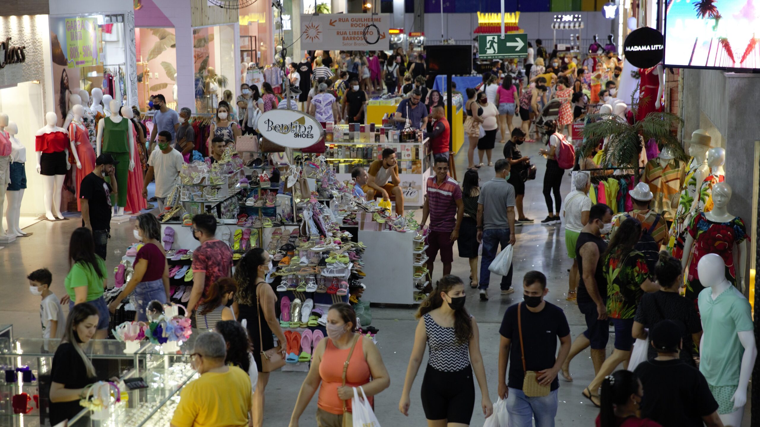 Centro Fashion Fortaleza bate recorde de fluxo de pessoas no último fim de semana