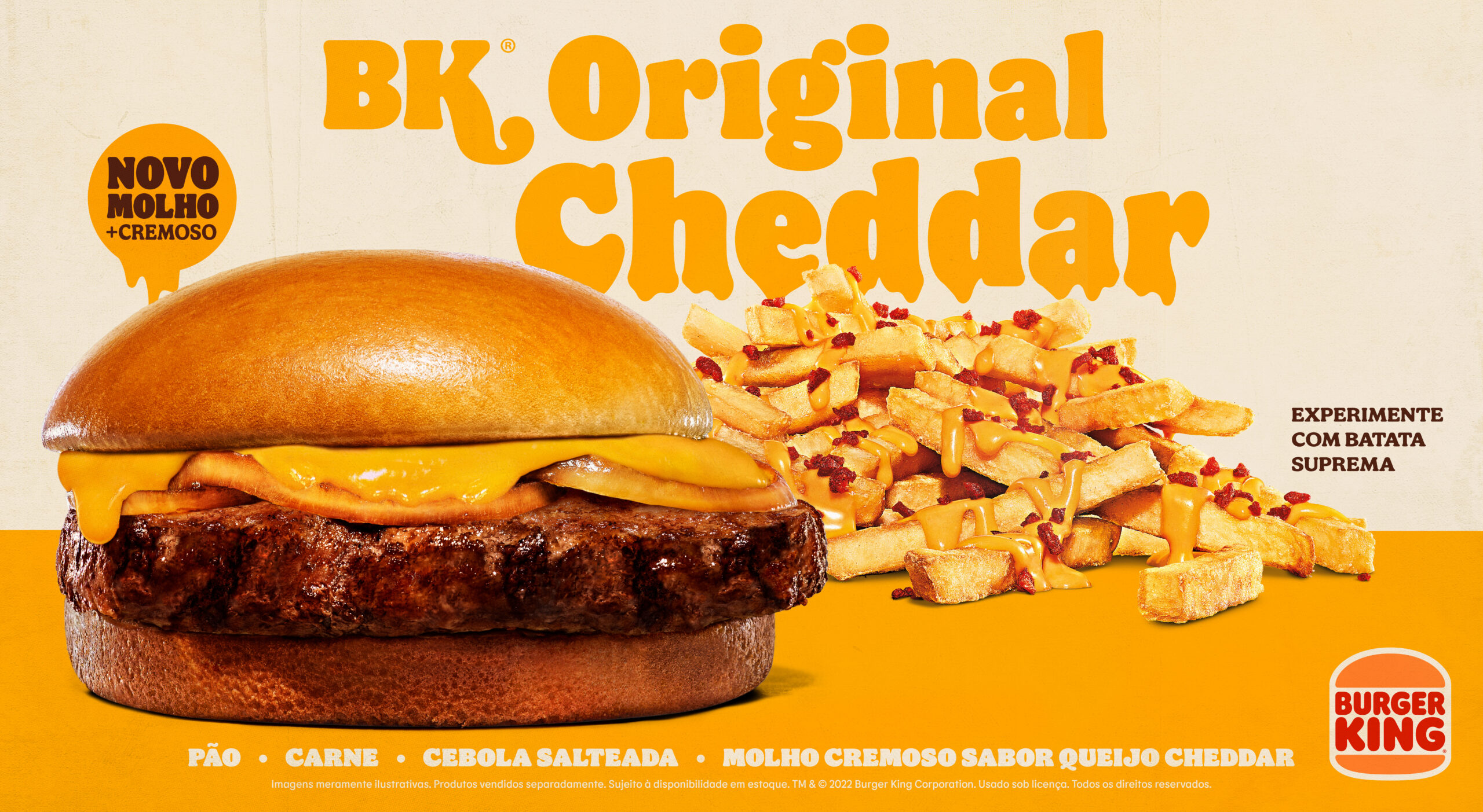 Burger King apresenta o BK Original Cheddar