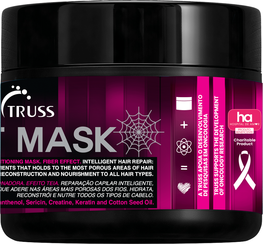 NET MASK, da TRUSS, ganha embalagem especial para o Outubro Rosa