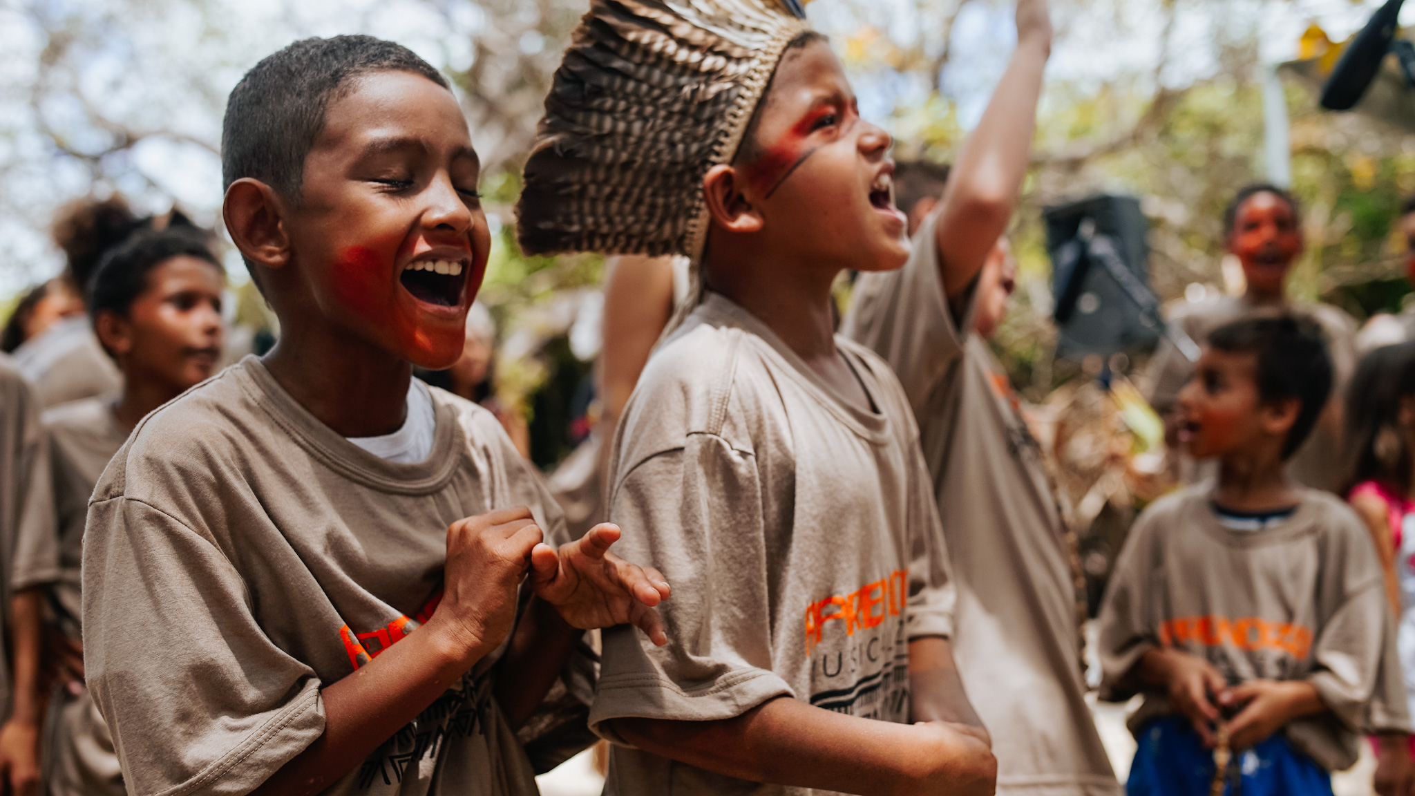Alunos indígenas e quilombolas realizam apresentação musical no próximo sábado (05) na Tapera da Artes