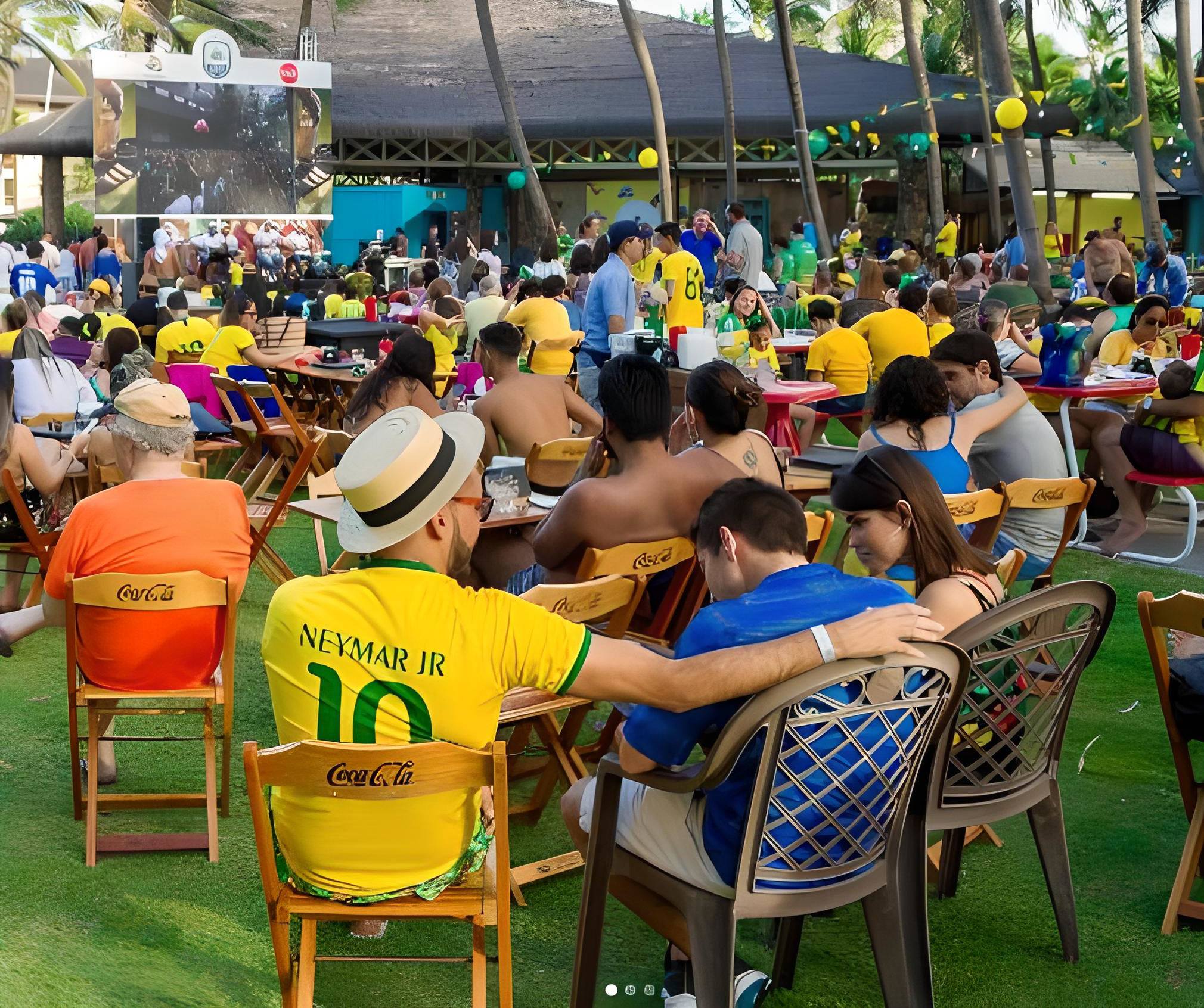 Vila Azul do Mar continua programação especial para animar os jogos do Brasil em dezembro