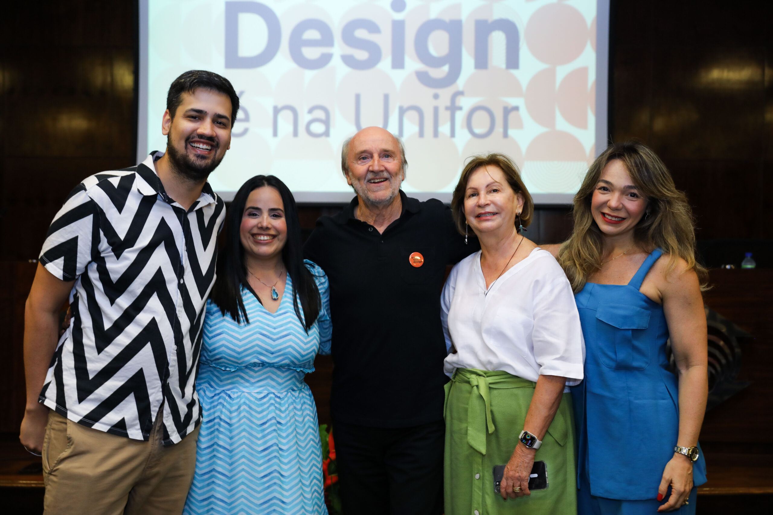 Hans Donner palestra em evento de lançamento do curso de Design da Unifor