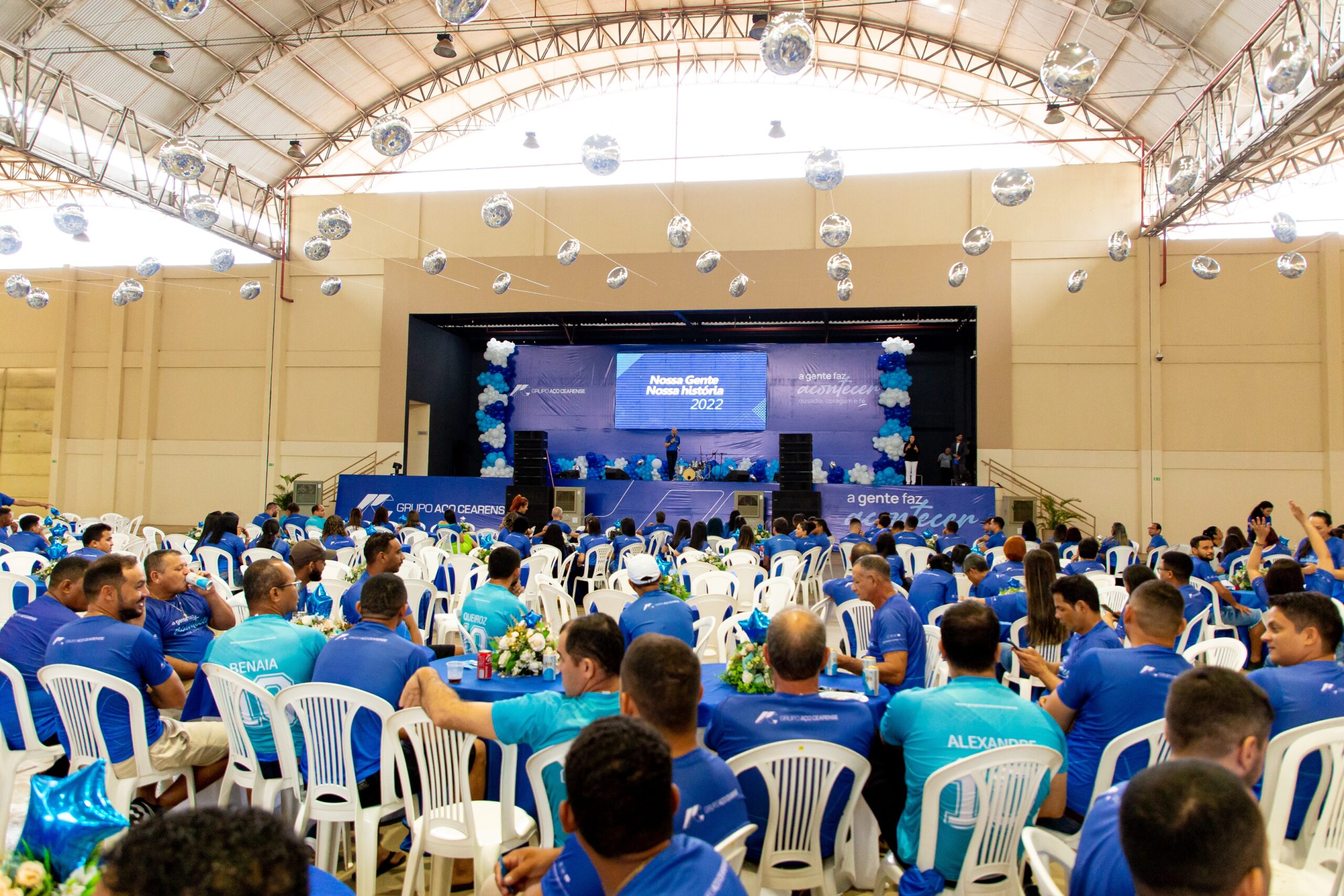 Grupo Aço Cearense realiza eventos para homenagear e agradecer aos colaboradores