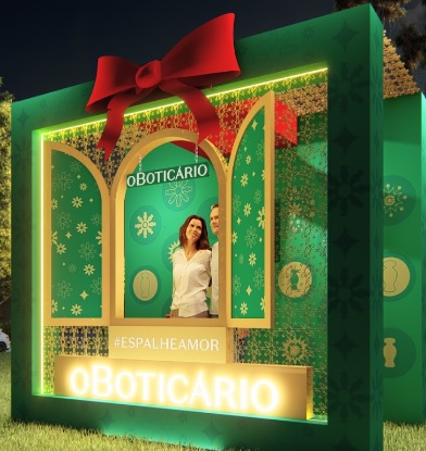 Campanha #EspalheAmor do Boticário traz Natal perfumado para o Ceará