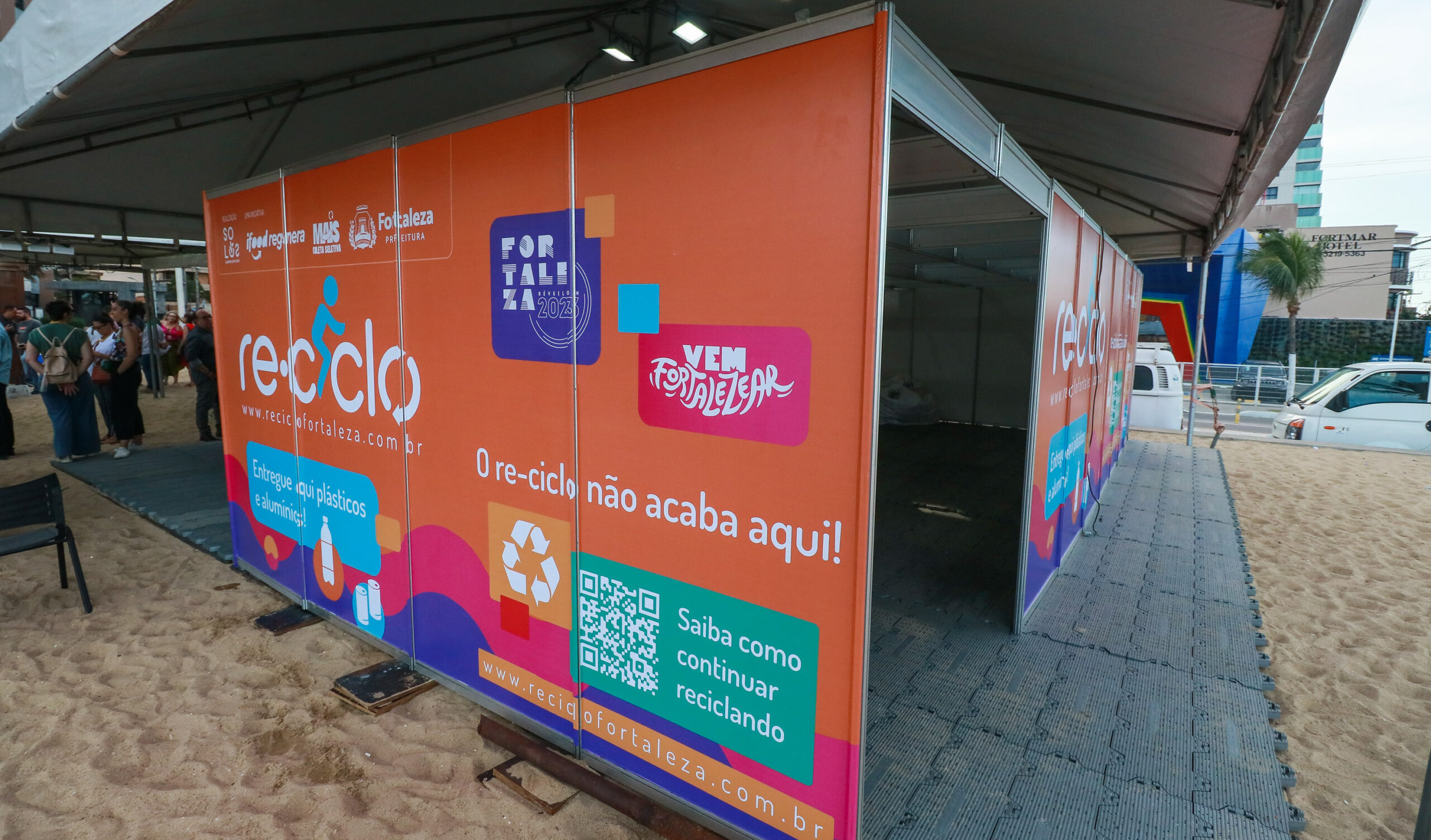 iFood apoia Réveillon de Fortaleza com ações de sustentabilidade