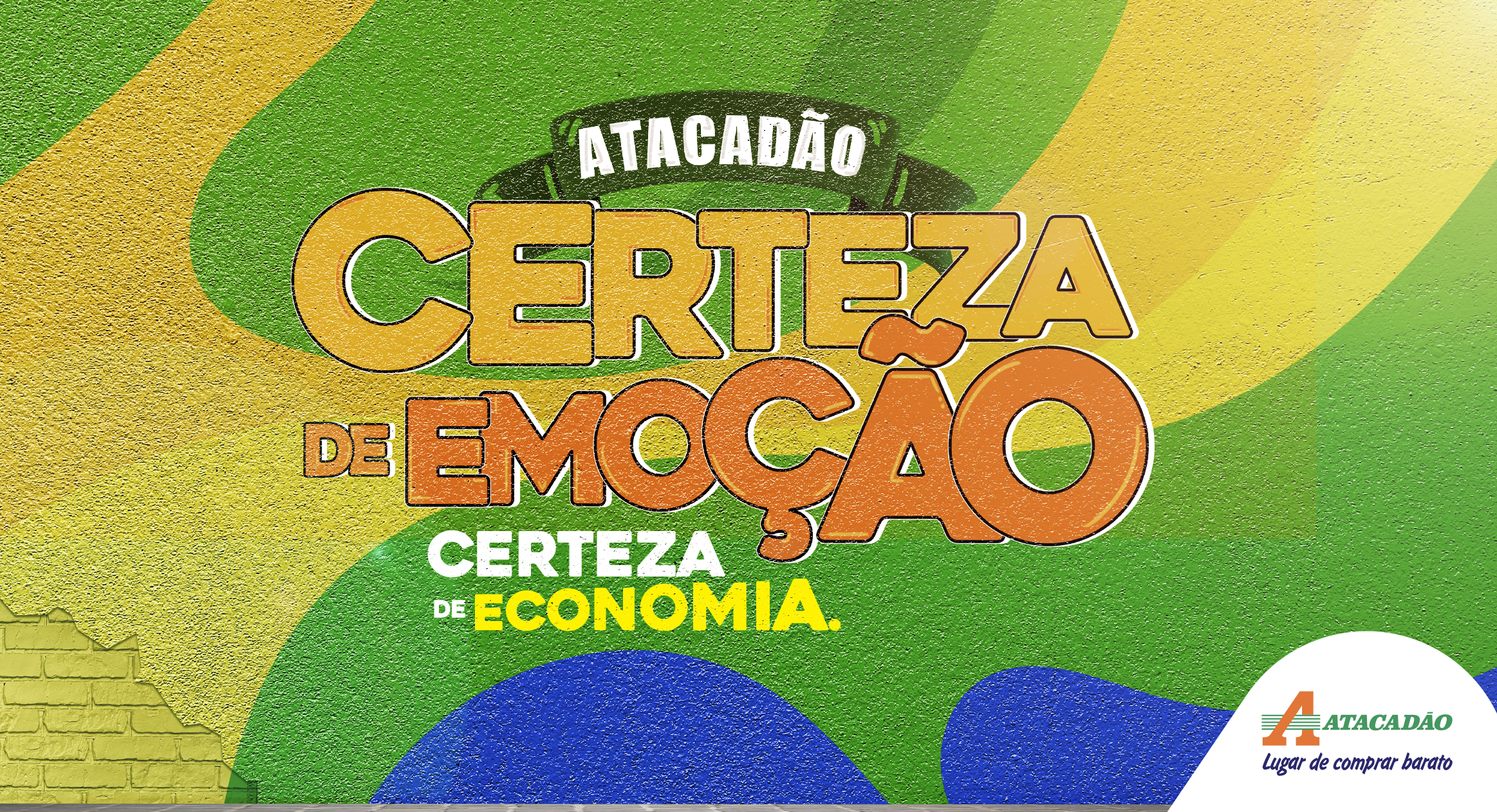 Atacadão lança campanha da Copa com personalidades do esporte e com descontos em produtos