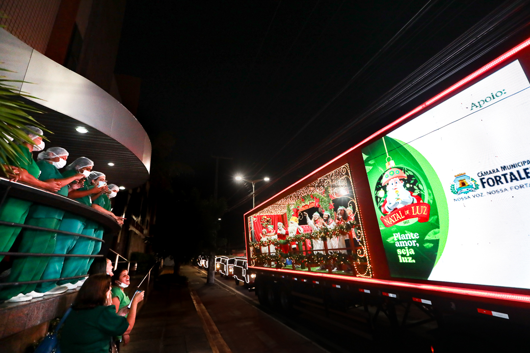 Unimed Fortaleza leva a magia do Natal às ruas de Fortaleza