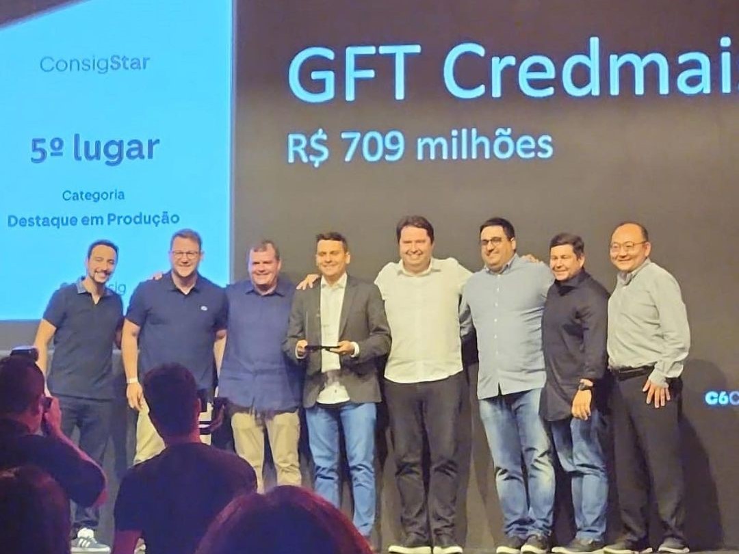 Destaque nacional, GFT Credmais é premiada na categoria Produção em premiação do C6 Bank