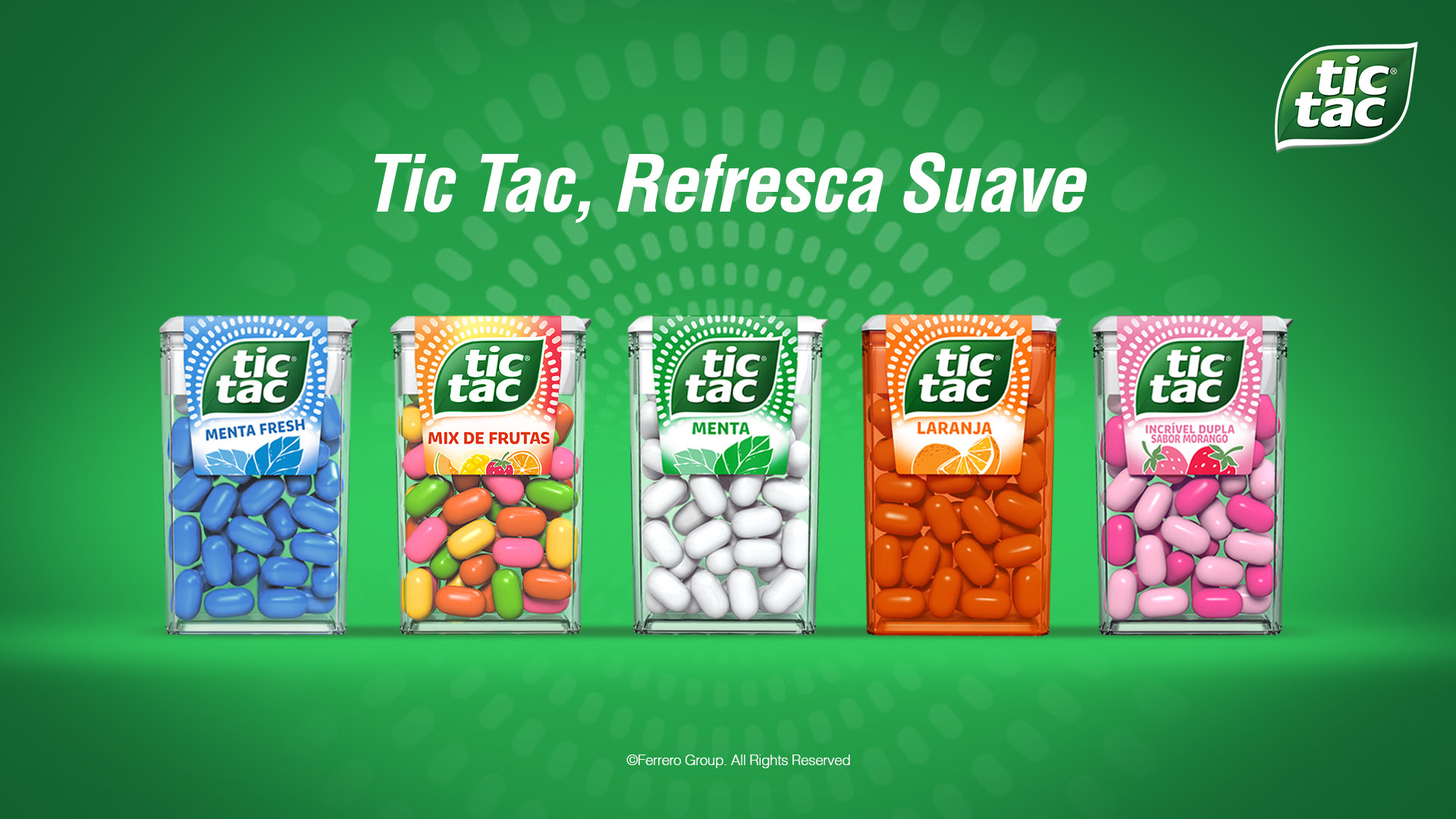 Tic Tac® aposta no mercado brasileiro e relança marca com nova identidade visual e novo produto