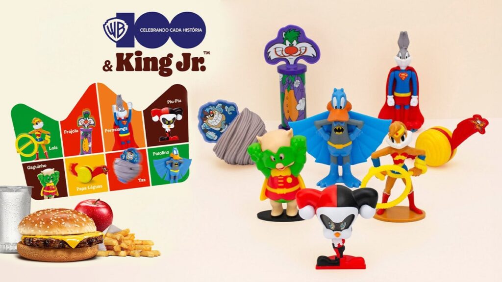 Burger King® celebra os 100 anos da Warner Bros. com personagens