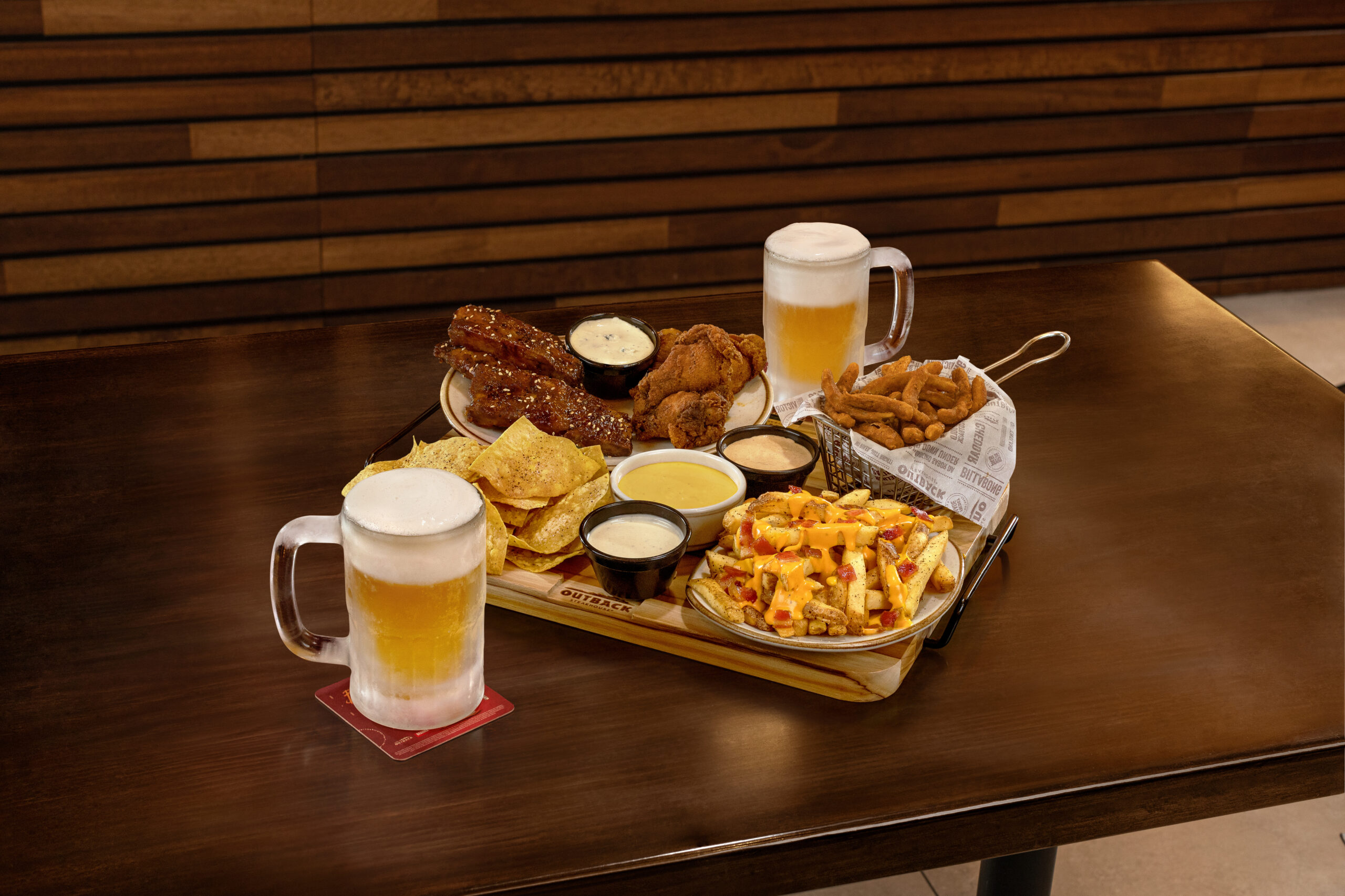 Saiba onde curtir a final do campeonato: Rodízio Outback terá início às 16h no domingo, com chopp gelado e aperitivos à vontade por R$99,90