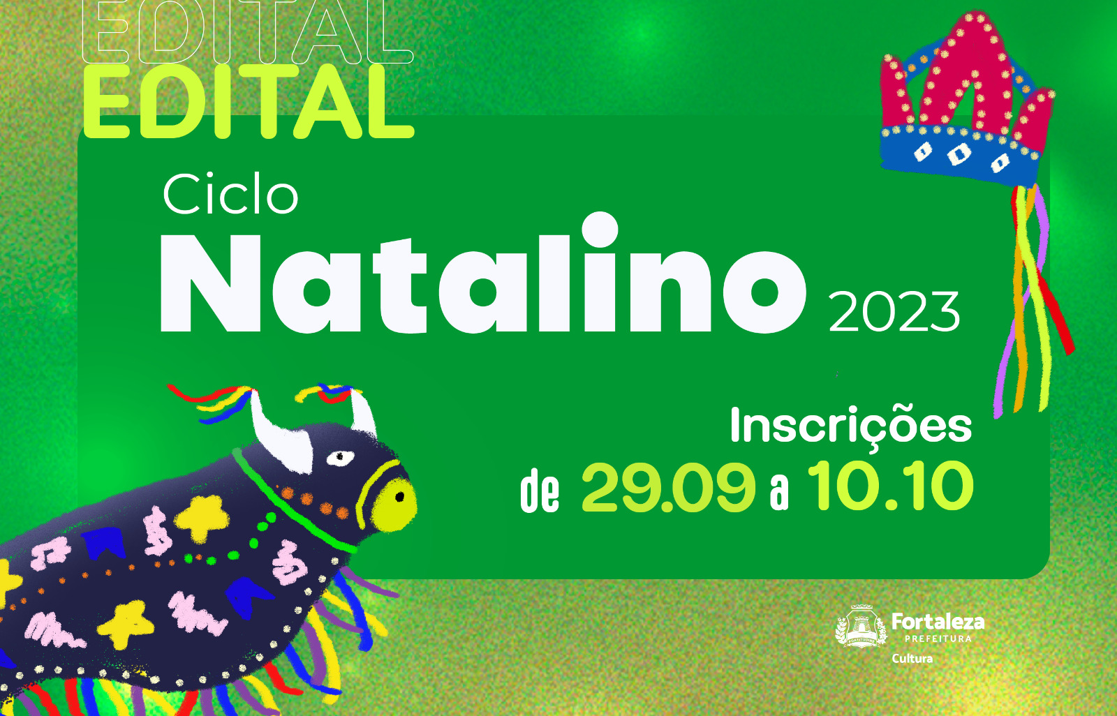 Prefeitura abre inscrições para o Edital Ciclo Natalino 2023