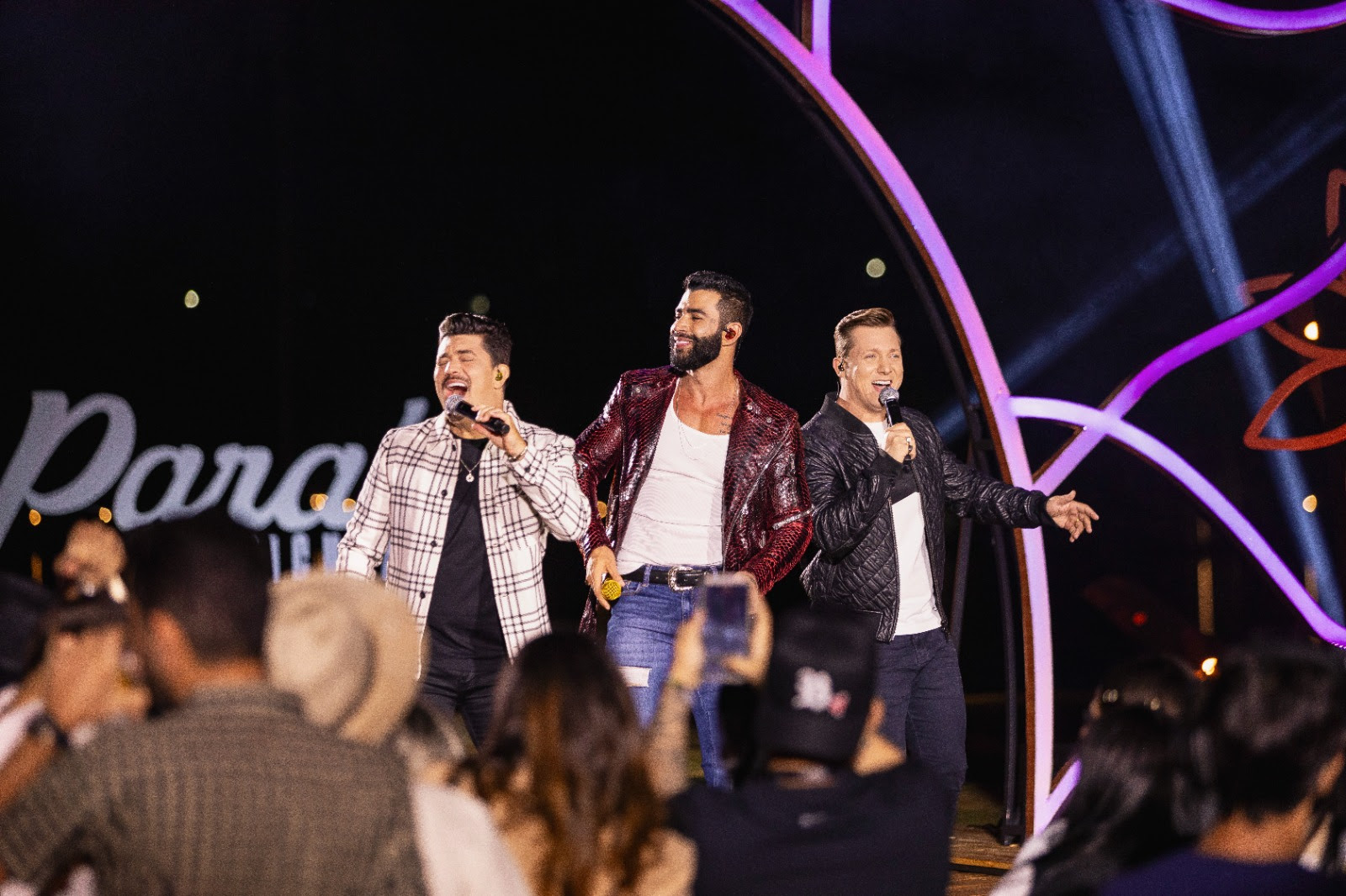 Gusttavo Lima recebe a dupla George Henrique e Rodrigo em nova música