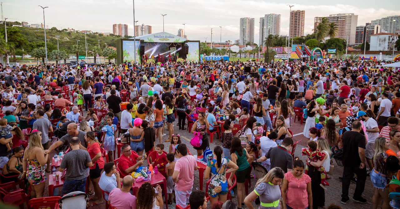 Fortaleza recebe o maior bloquinho infantil da cidade com Lucas Mamede, Patrulha Canina e Banda BBK