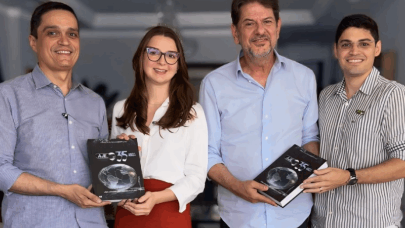 AJE Fortaleza discute com Cid Gomes investimentos em tecnologia no Ceará