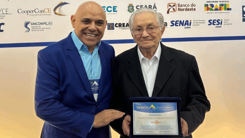 Fundador da Apiguana é homenageado com o Mérito ExpoConstruir 2025