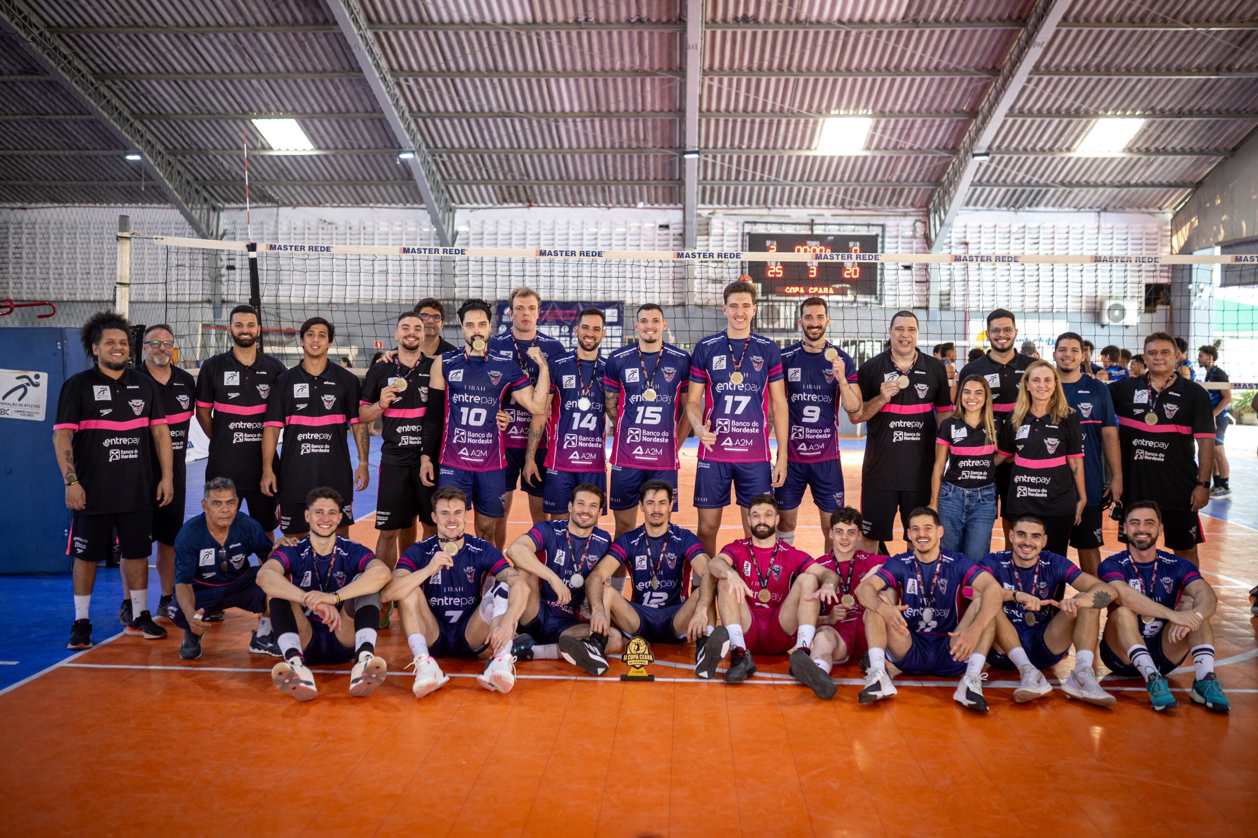 Buscando o acesso, Norde Vôlei estreia na Superliga B 2025/2026 nesta quarta (26), contra o Aprov Chapecó/SC