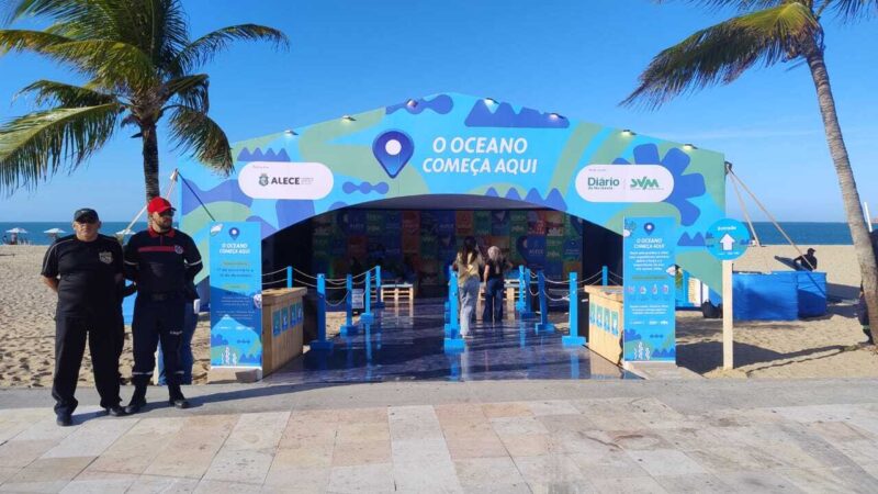 Experiência imersiva gratuita mergulha no universo dos oceanos e alerta para impactos ambientais