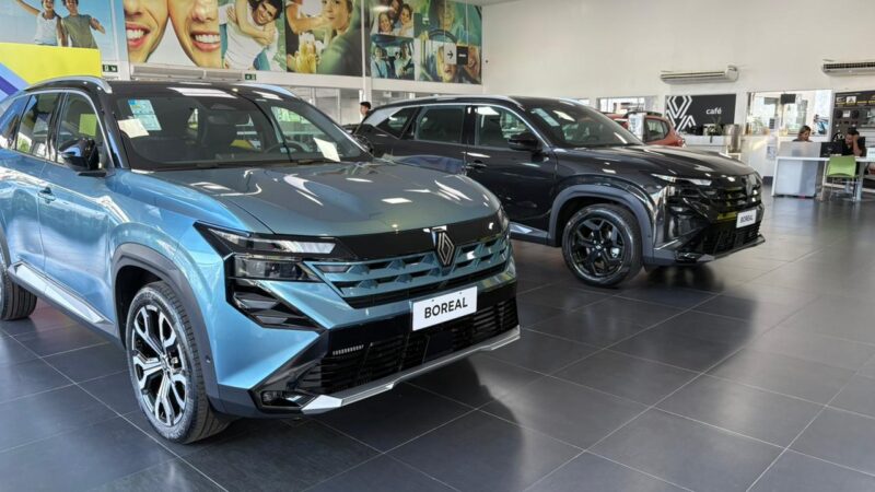 Jangada Renault apresenta o Renault Boreal, novo SUV da marca, nesta quinta-feira (27)