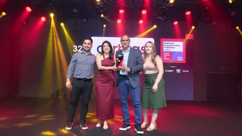 Cerbras é reconhecida entre as melhores indústrias para trabalhar no Brasil