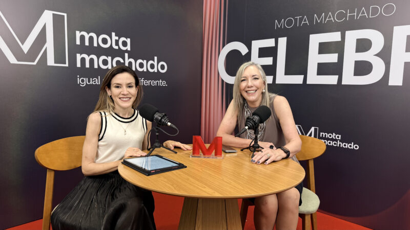 Podcast Parceiro Mais Mota Machado recebe Martha Gabriel em conversa sobre autoconhecimento, pensamento crítico e o desenvolvimento humano 