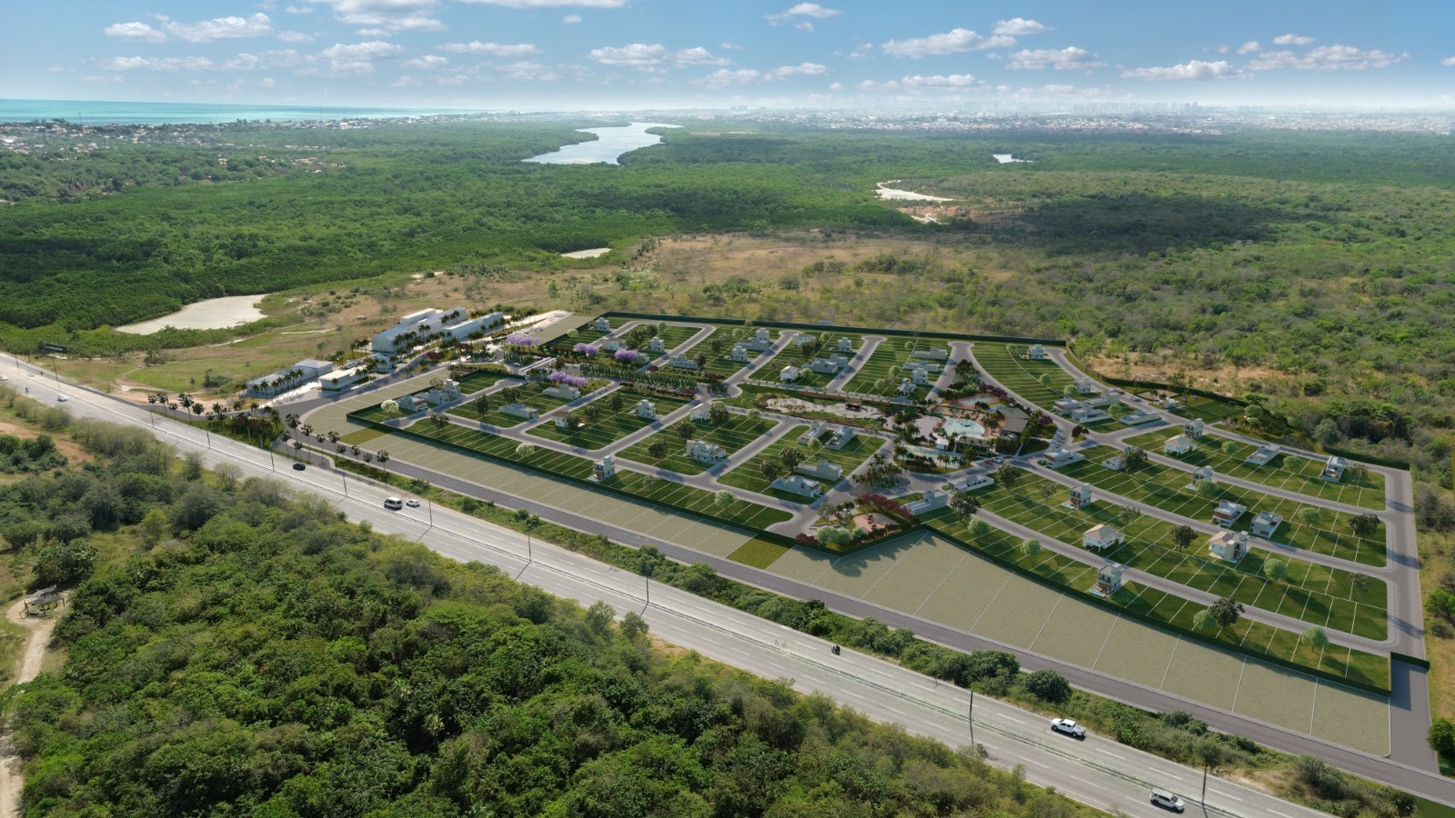 Mercado de loteamentos impulsiona expansão imobiliária na Região Metropolitana de Fortaleza