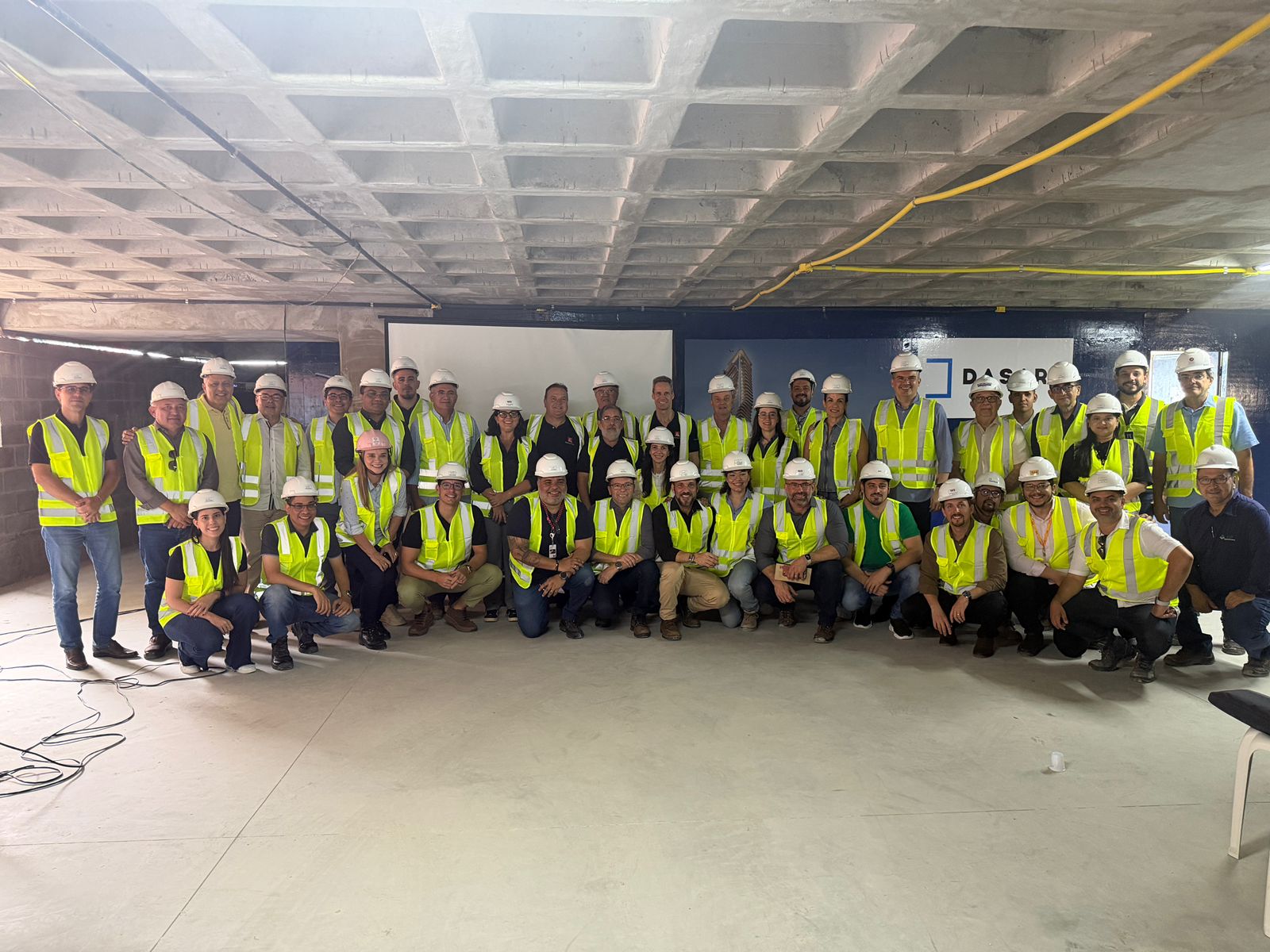 Inovacon realiza visita técnica às obras do Wave Beira-Mar, da Dasart